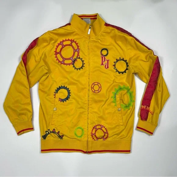 Vtg Pepe Jeans London gear LOGO zip jacket Sz L - Picture 10 of 10